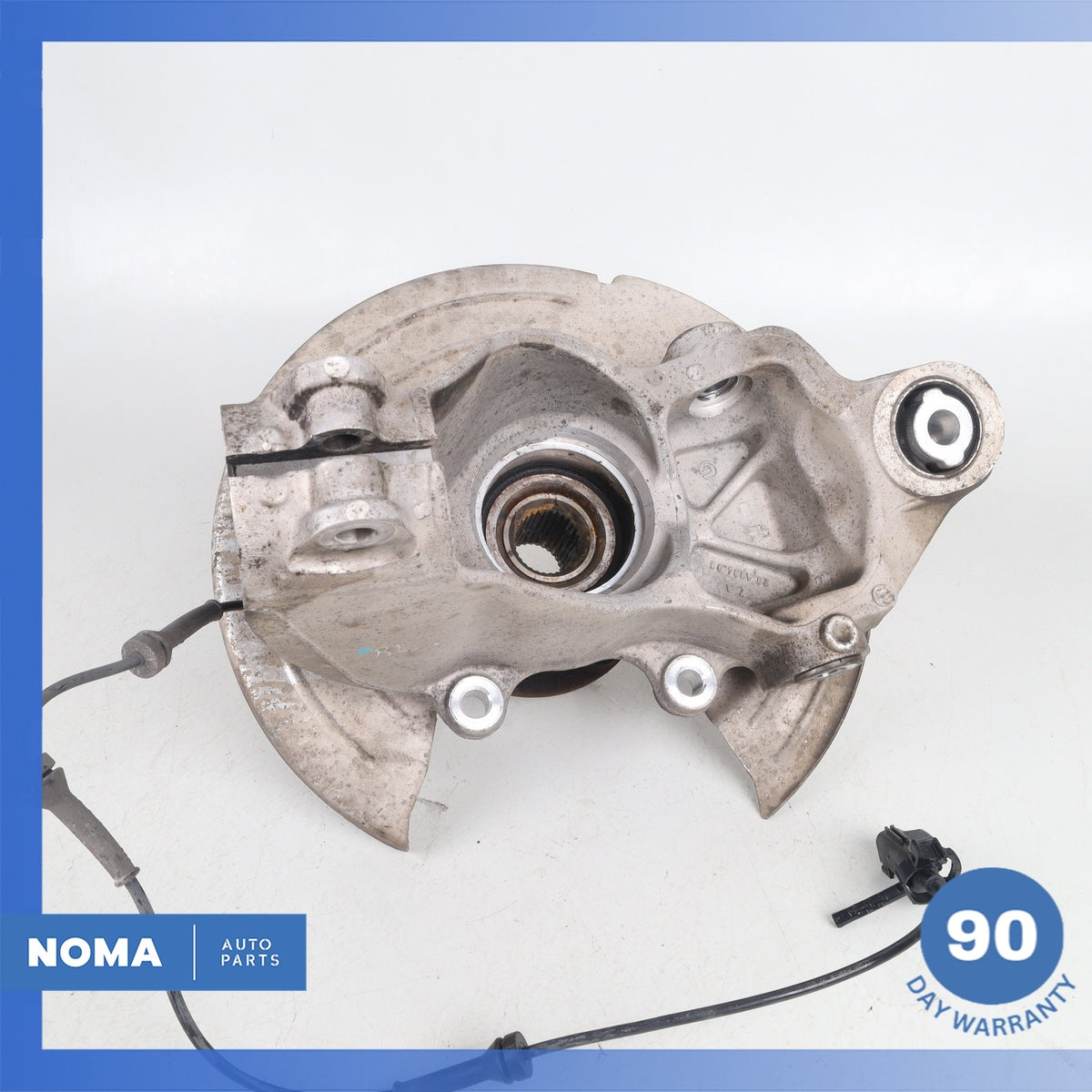 12-19 Range Rover Evoque L538 Rear Left Spindle Knuckle Hub w/ Shield OEM - photo 9