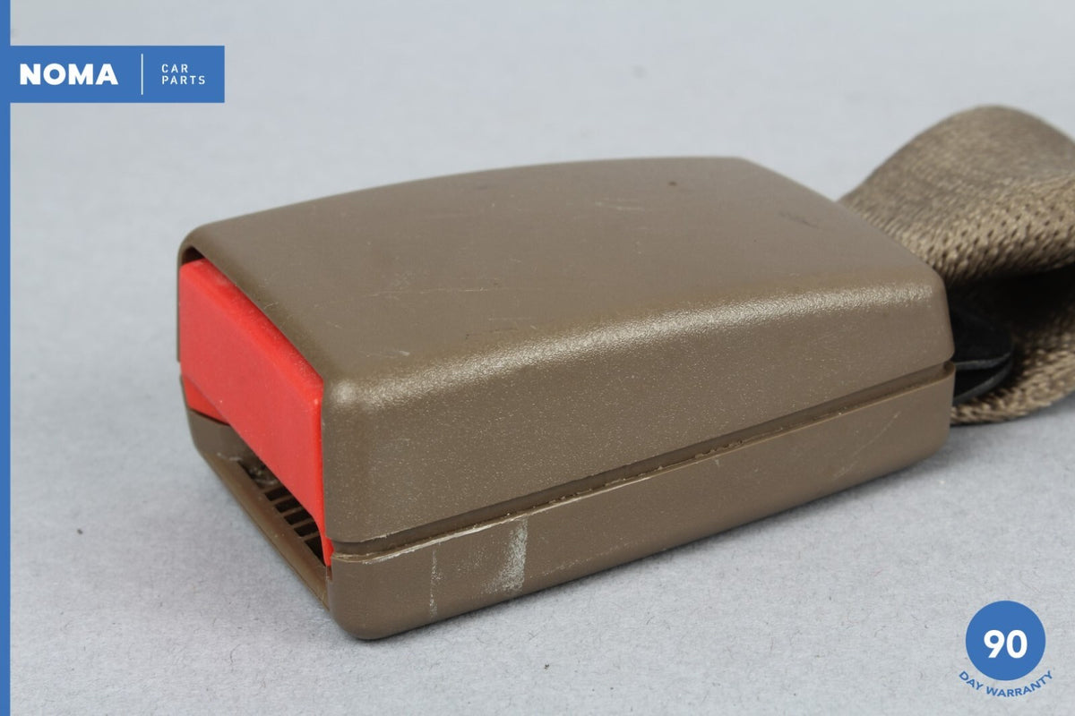 06-09 Jaguar XJ8 XJR VDP X350 X358 Rear Center Seat Belt Buckle AMB Mocha OEM - photo 4