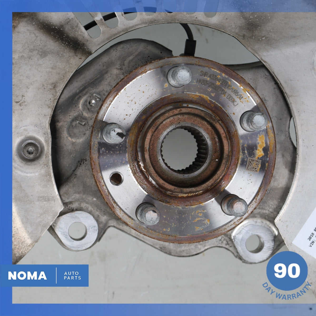 18-21 LR Range Rover L560 Velar / F-Pace Front Right Spindle Knuckle Hub OEM 92k - photo 6