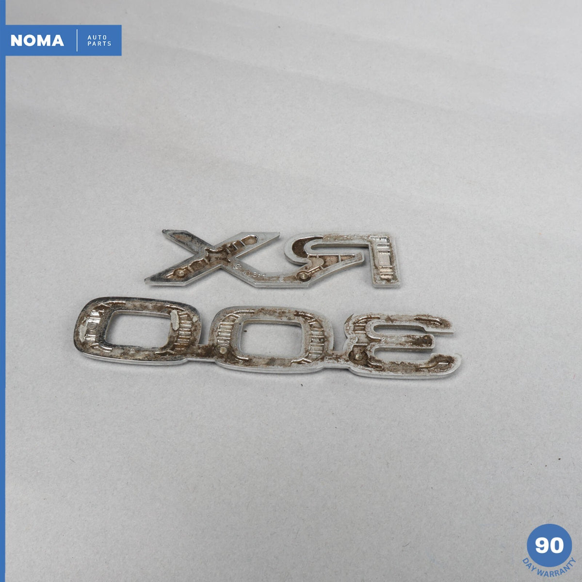 99-03 Lexus RX300 XU10 Rear Trunk Bot Tailgate Logo Emblem Chrome Set OEM - photo 6