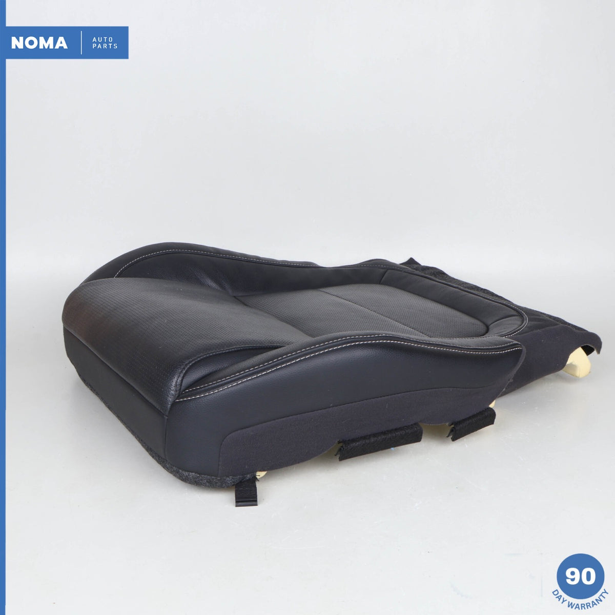 16-20 Jaguar X260 XF R-Sport Front Left Lower Bottom Seat Cushion Black OEM - photo 9