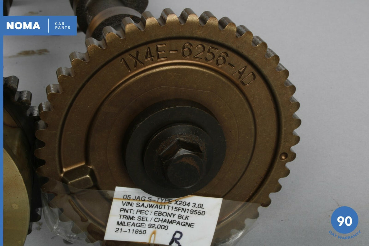 02-08 Jaguar S-Type X206 3.0L JV6 Engine Right Exhaust & Intake Camshaft Set OEM - photo 4
