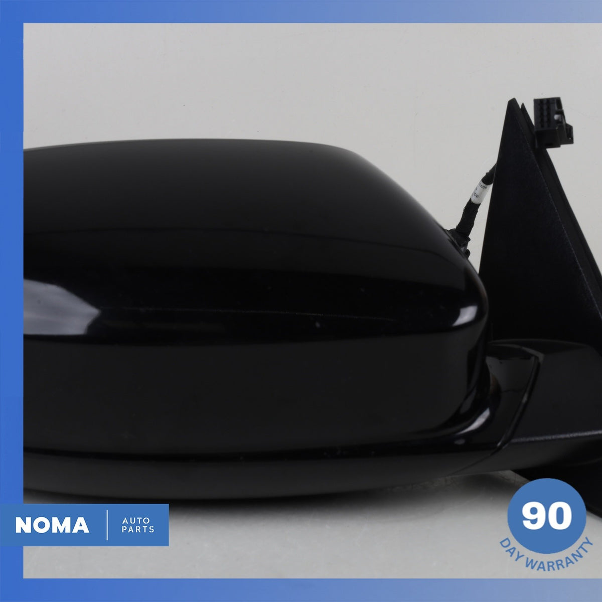 Dodge LD Charger Right Side Rear View Door Mirror Black OEM 74k - photo 12