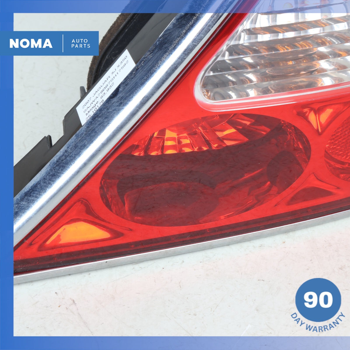 04-07 Jaguar X350 XJ8 XJR VDP Rear Right Side Tail Light Lamp 2W9313404AG OEM - photo 6