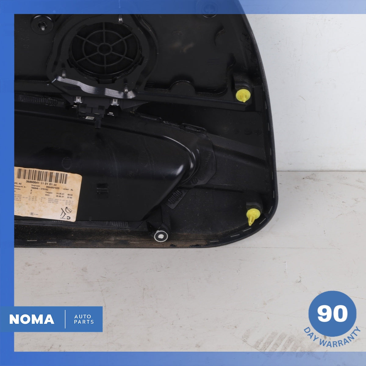 03-08 BMW E85 Z4 Right Door Panel Cover Trim Black OEM - photo 16