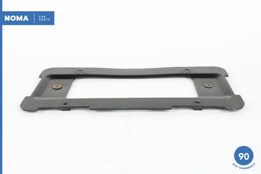 04-10 BMW E60 5 Series Rear License Plate Frame Mount Bracket 8238061 OEM - photo 1