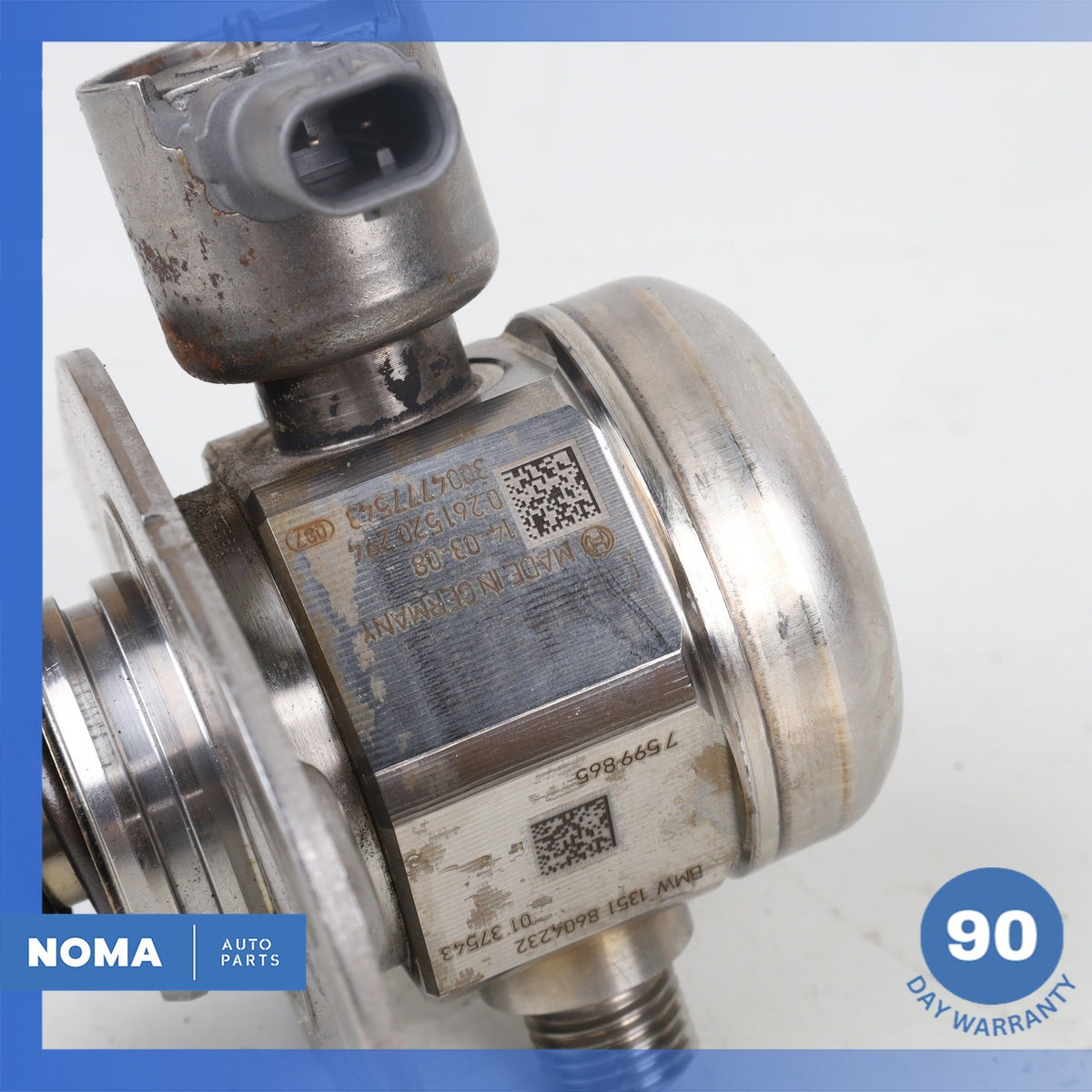 12-19 BMW F02 750i M6 650i X5 X6 HTFP High Pressure Pump Fuel Pump 7599865 OEM - photo 4
