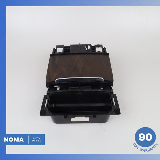 Audi A7 C7 S6 Front Center Console Storage Compartment Wood 4G0863273 OEM - photo 1