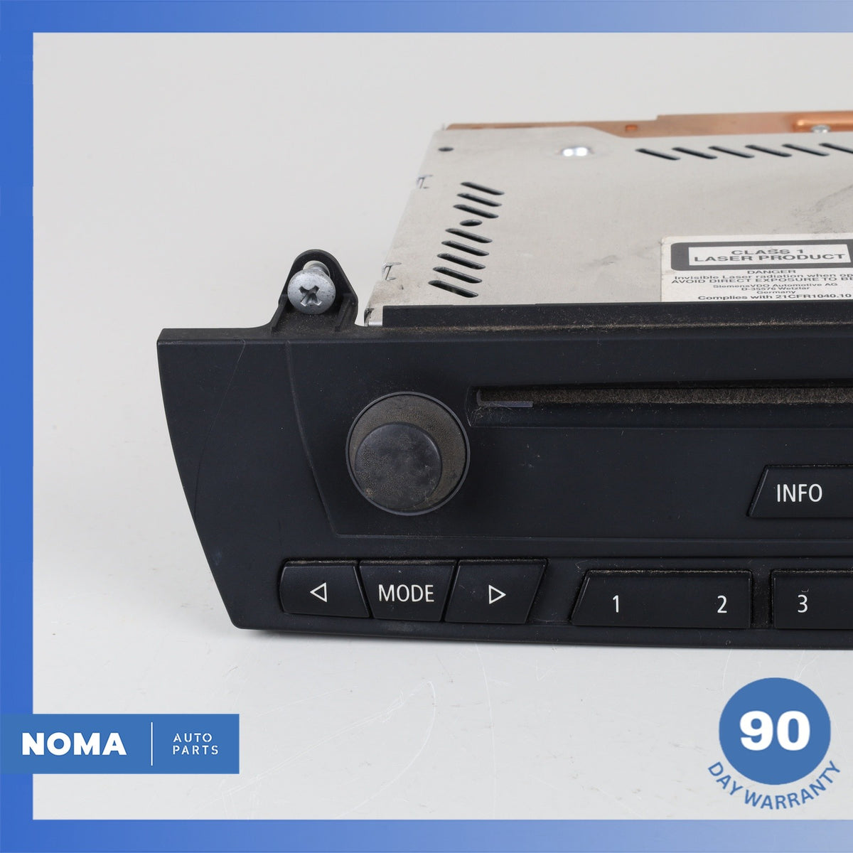 05-08 BMW E85 Z4 X3 Audio Radio Receiver Head Unit AM FM Player 9190000 OEM - photo 4