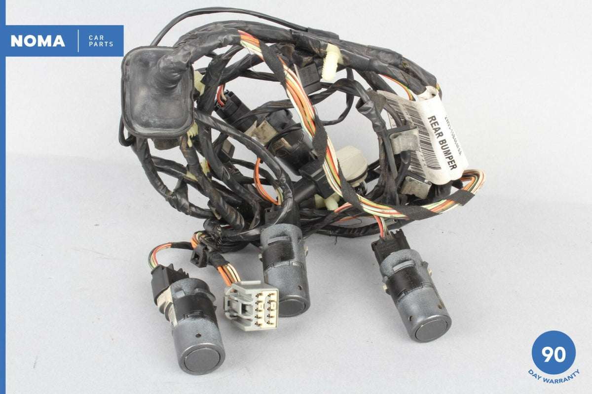 04-05 Jaguar XJ8 XJR VDP  X350 Rear Bumper Wire Wiring Harness w/ Sensors OEM - photo 5