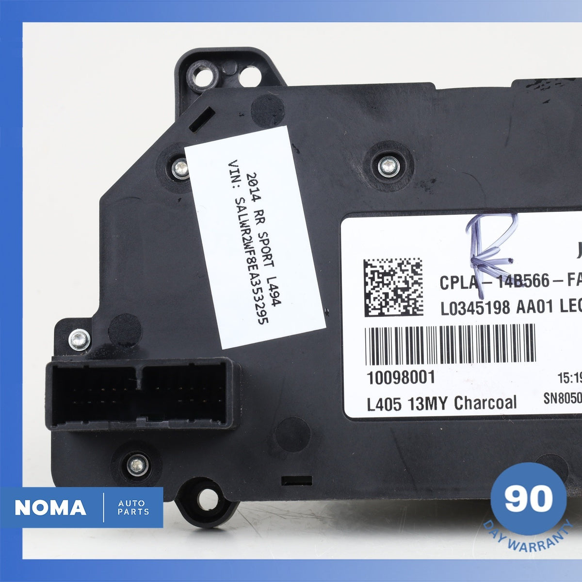 13-15 LR Range Rover Sport L494 Front Right Seat Control Adjustment Switch OEM - photo 6