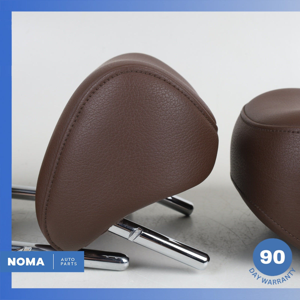 15-18 Audi 8U Q3 Rear Seat Headrest Head Rest Set Brown OEM - photo 6