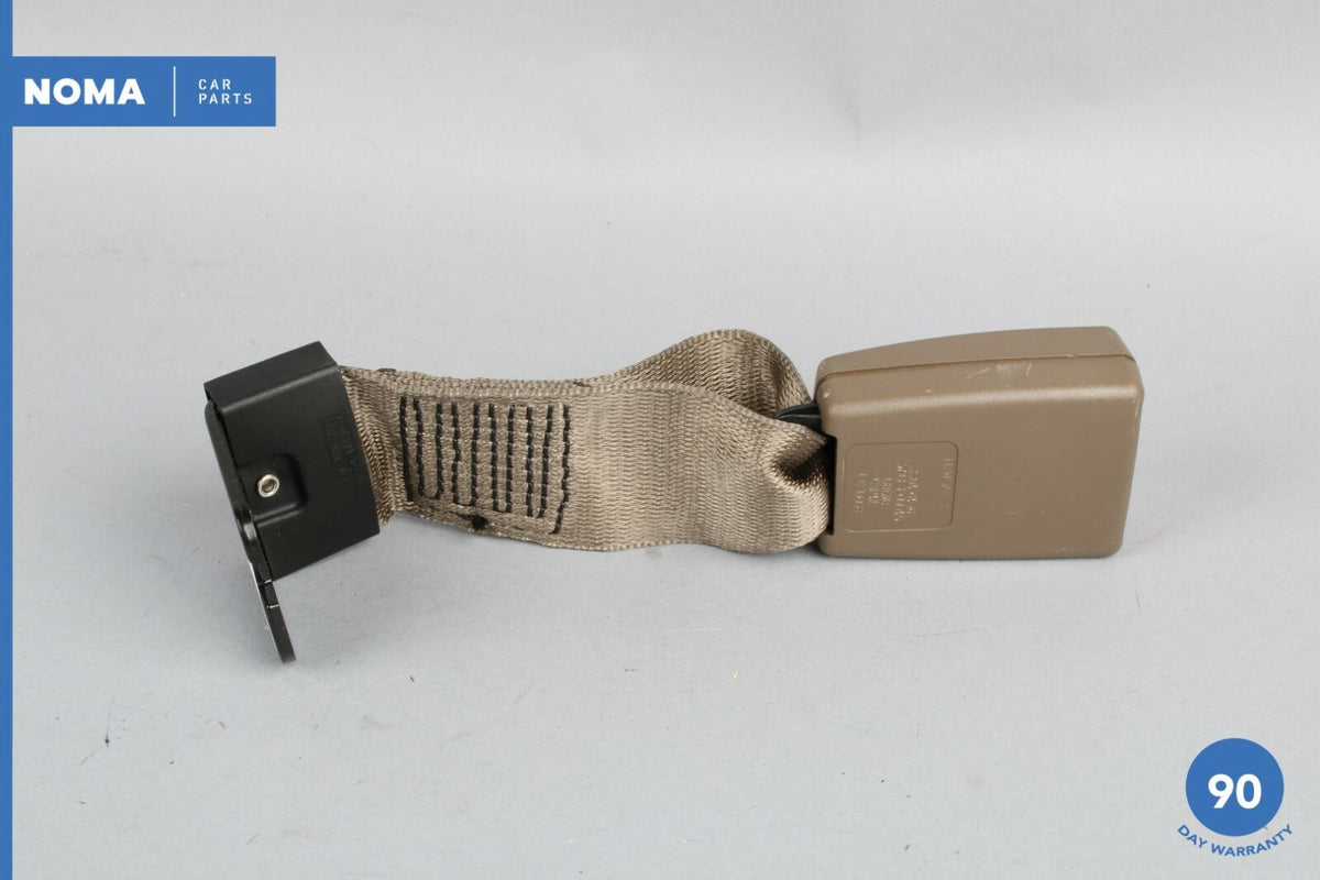 06-09 Jaguar XJ8 XJR VDP X350 X358 Rear Center Seat Belt Buckle AMB Mocha OEM - photo 3