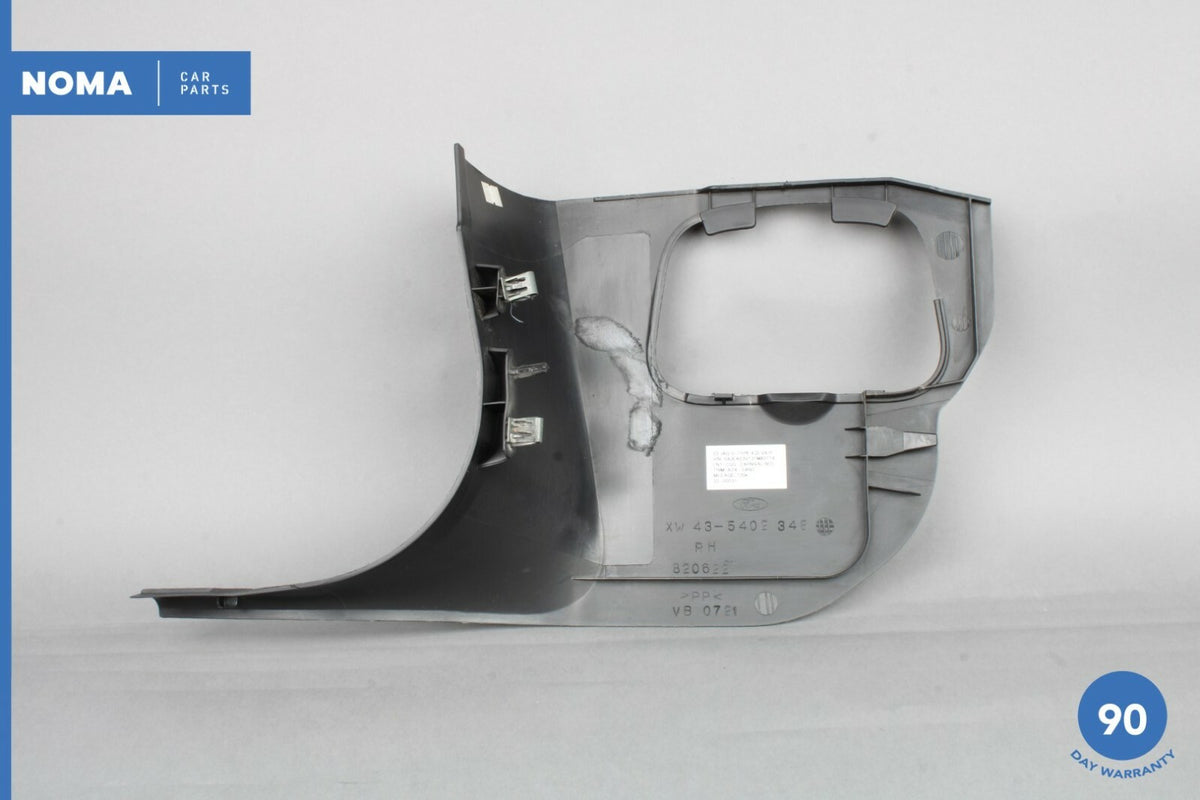 03-08 Jaguar S-Type R X202 Front Right Passenger Lower Kick Panel Trim LEG OEM - photo 5