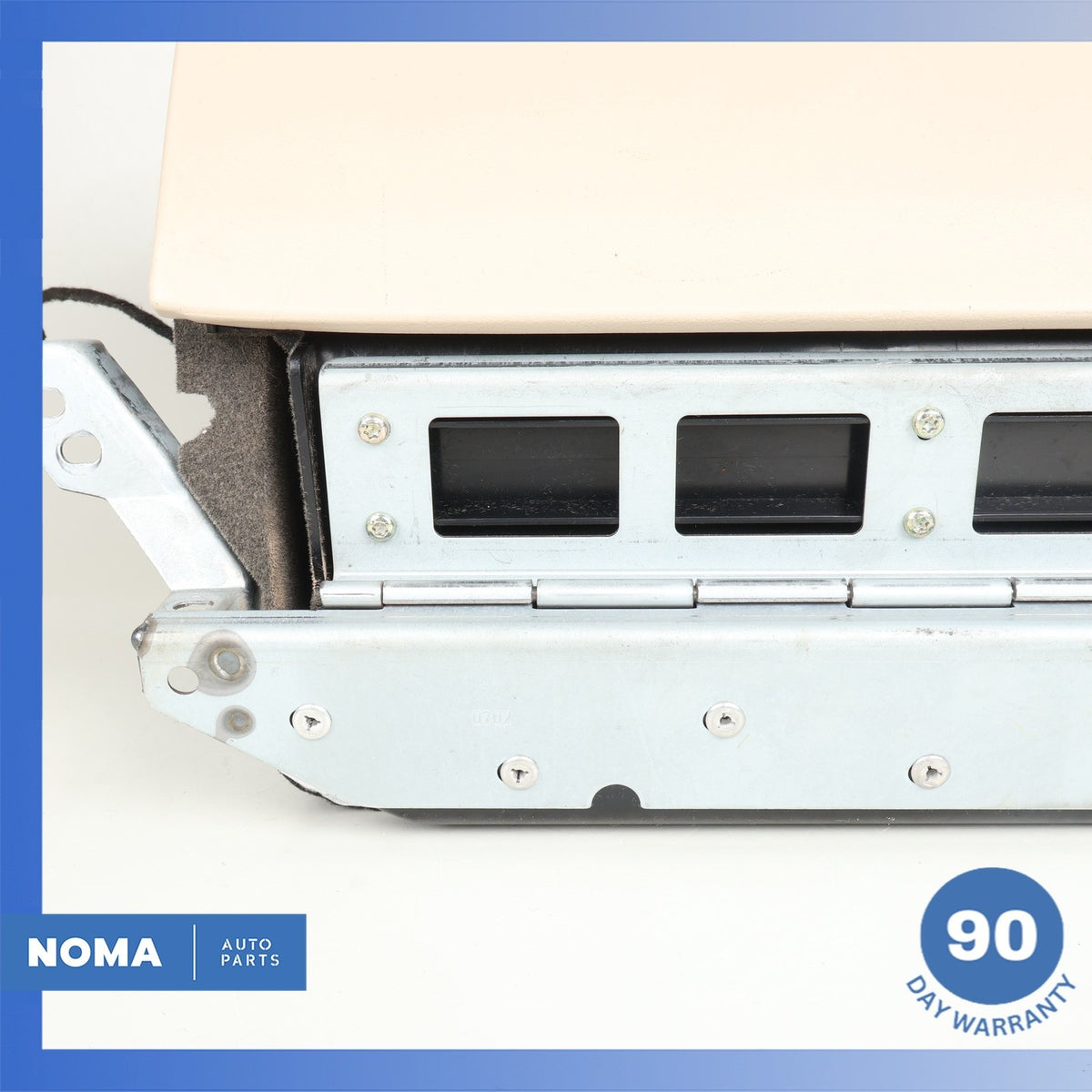 04-09 Jaguar X350 XJ8 XJR VDP Dashboard Glovebox Storage Compartment Beige OEM - photo 8