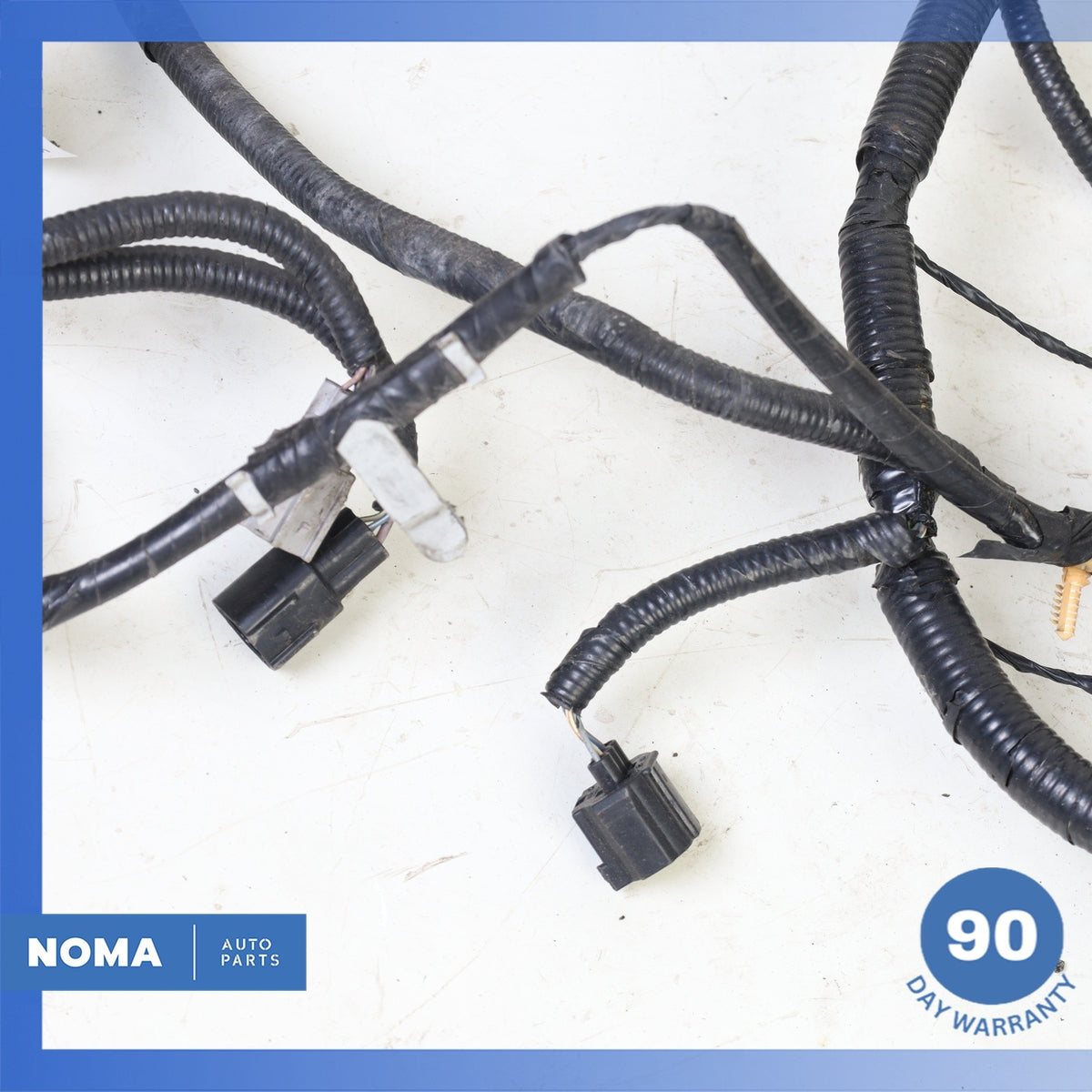 13-17 LR Range Rover L405 L494 Rear Bumper Wiring Wire Harness DK6215B484BD OEM - photo 11