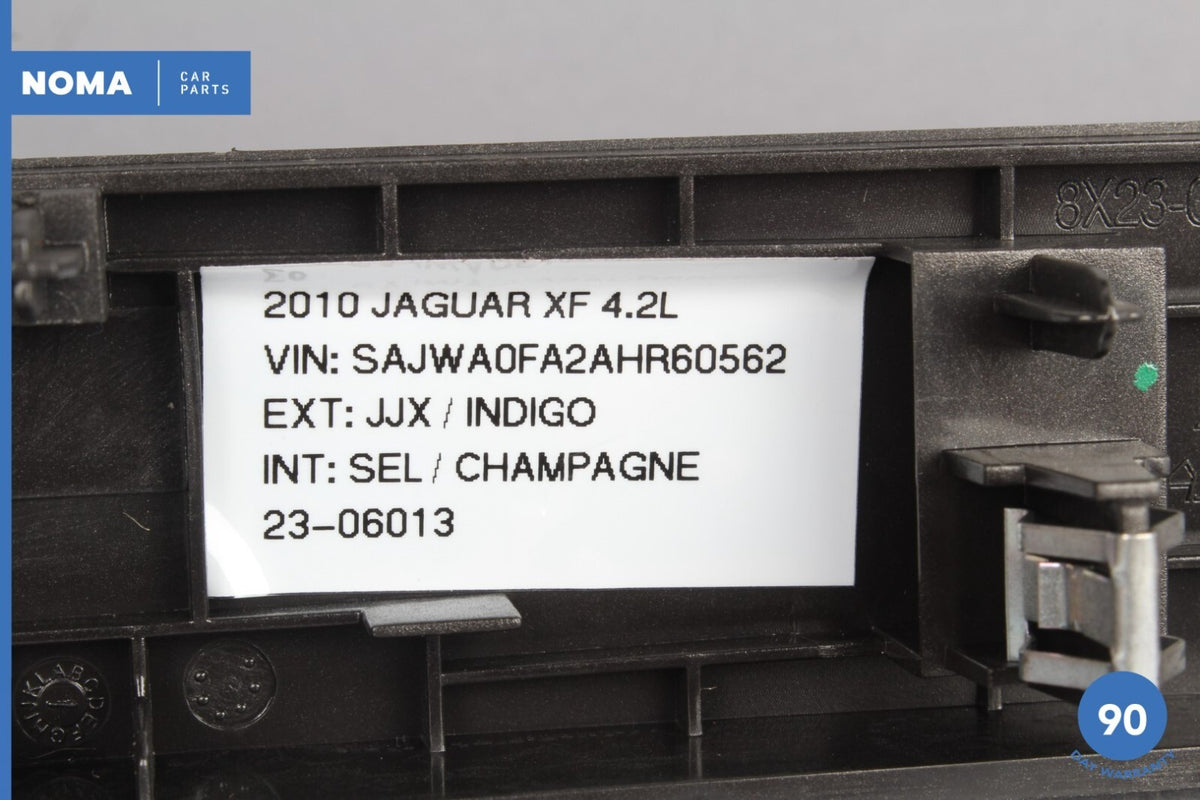 09-11 Jaguar XF X250 Front Center Console Emergency Parking Brake Panel OEM - photo 10