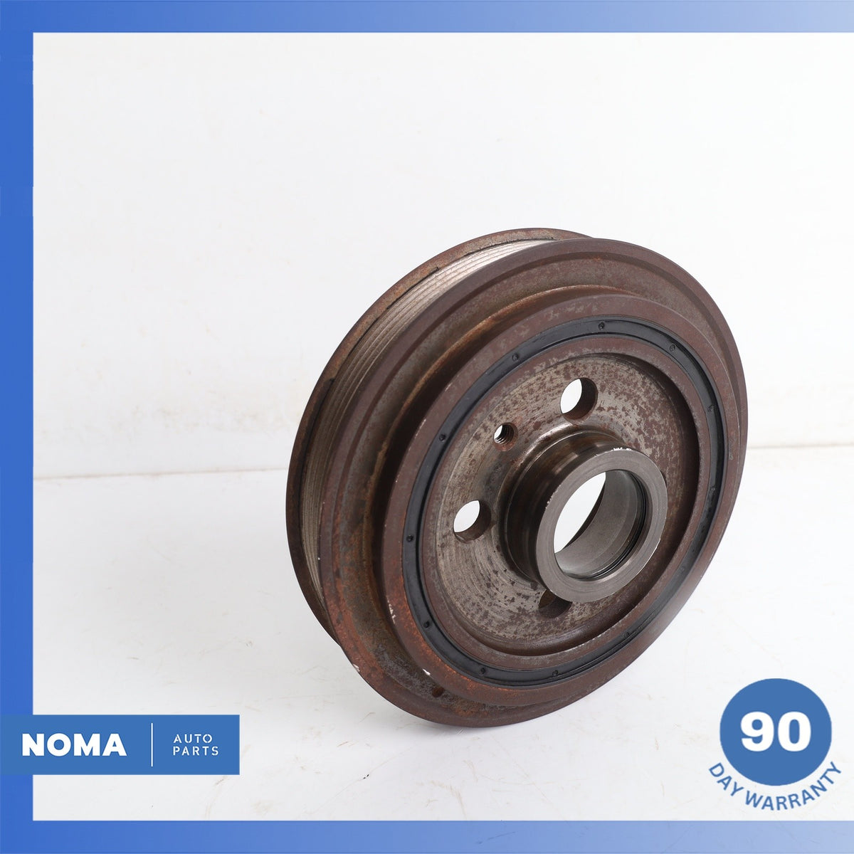 03-10 Jaguar X350 XJ8 4.2L NA Harmonic Balancer Crankshaft Pulley 2W936316DD OEM - photo 1
