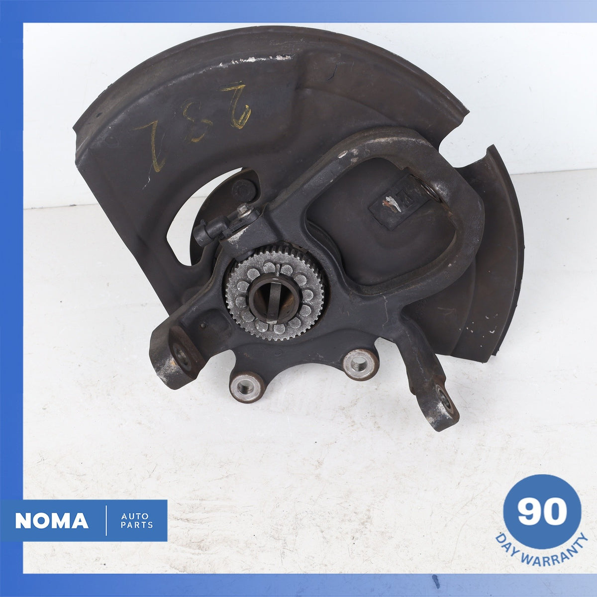 00-06 Jaguar X100 XKR Front Left Spindle Knuckle Hub w/Shield MXD1629AB OEM 82k - photo 7