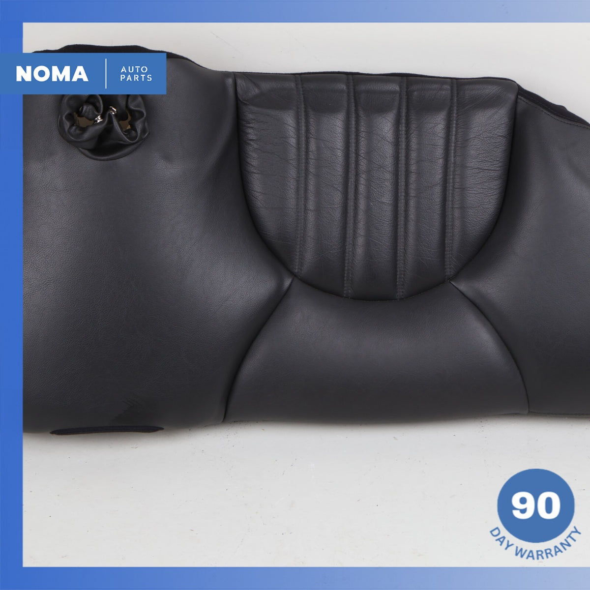 00-06 Jaguar X100 XK8 Coupe Rear Lower Seat Cushion Black OEM - photo 3