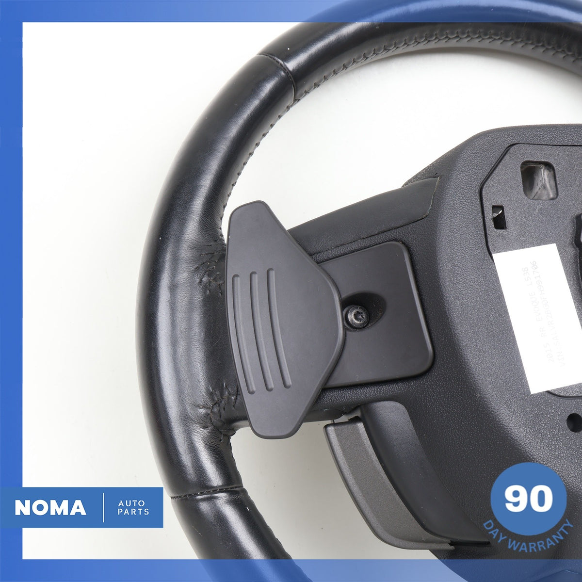 12-19 Land Rover Range Rover Evoque L538 Steering Wheel Black OEM - photo 13
