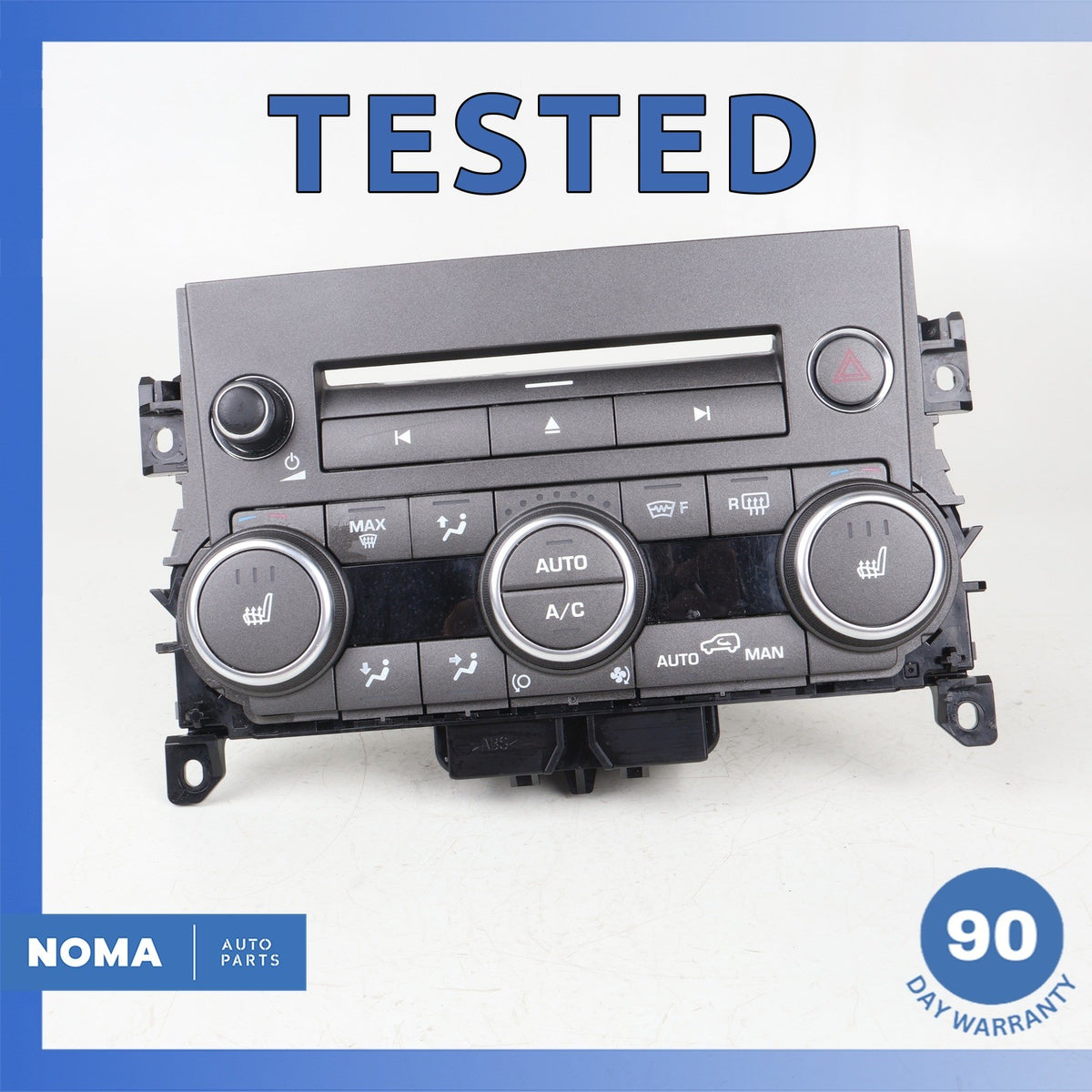 14-16 LR Range Rover Evoque L538 Front A/C AC Heater Climate Control Switch OEM - photo 1