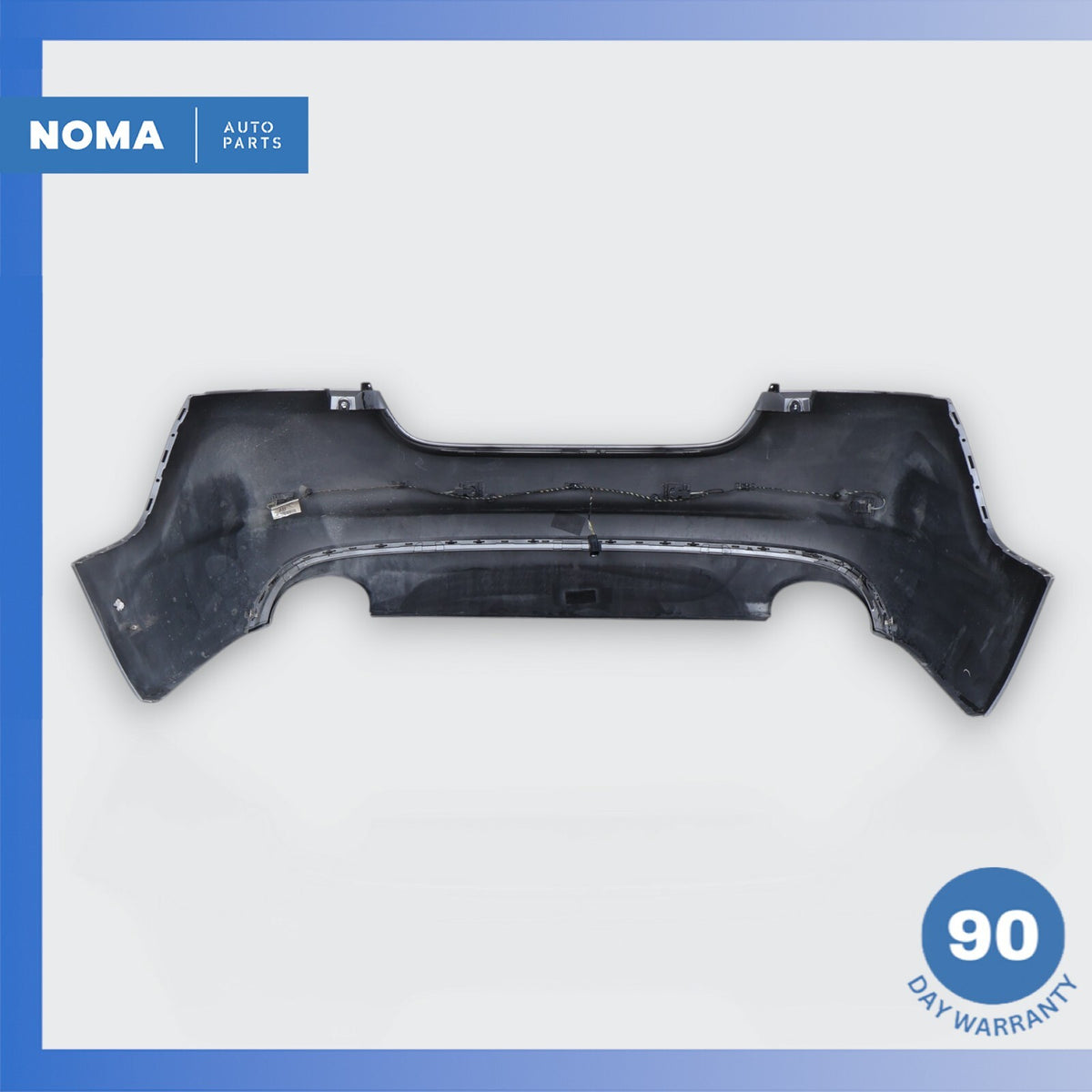 12-15 Jaguar X250 XF Base Rear Bumper Cover Assembly w/Park Assist Grey OEM - photo 18