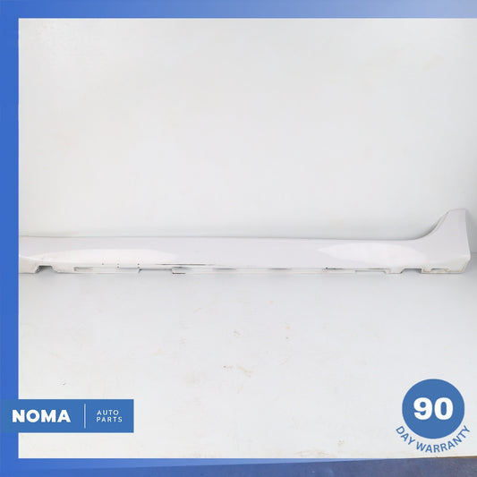 09-12 Jaguar X250 XF Left Driver Side Exterior Skirt Rocker Molding White OEM - photo 1
