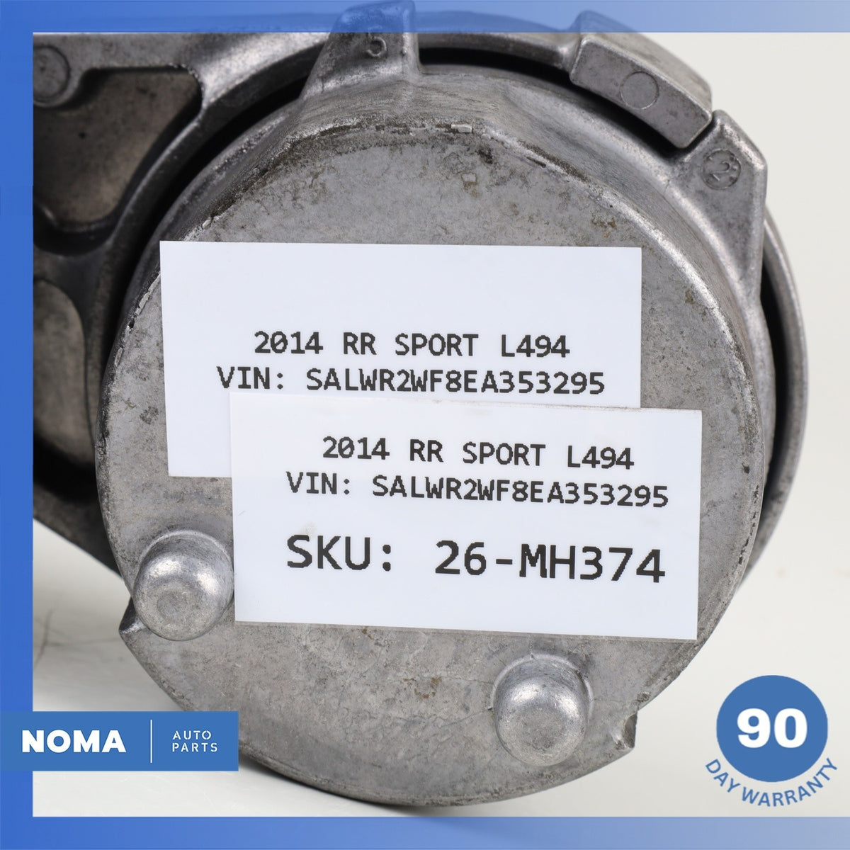 2014 Range Rover Sport L494 Engine Motor Drive Belt Tensioner Idler Pulley OEM - photo 9