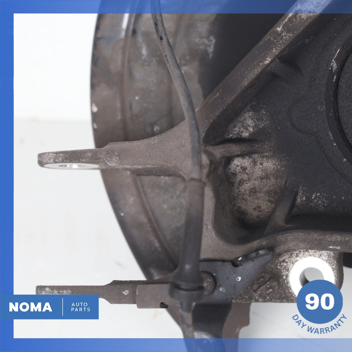 14-17 LR Range Rover L494 L405 Rear Left Spindle Knuckle hub w/ Shield OEM - photo 17