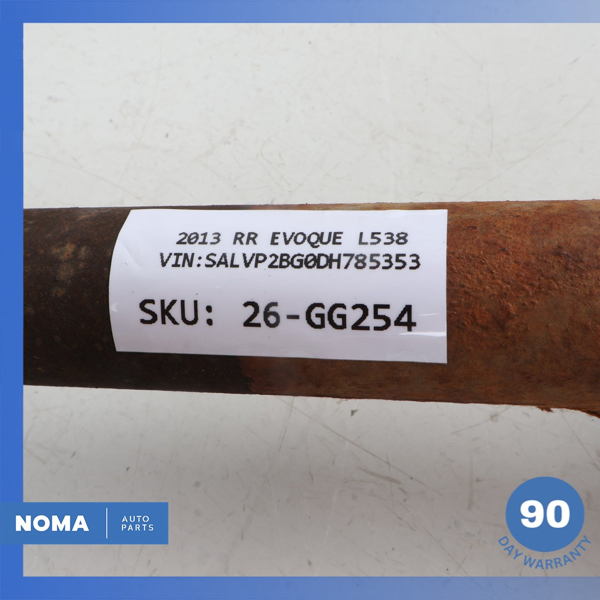 12-19 LR Range Rover Evoque L538 Front Left Driver Side Axle Half Shaft OEM - photo 12