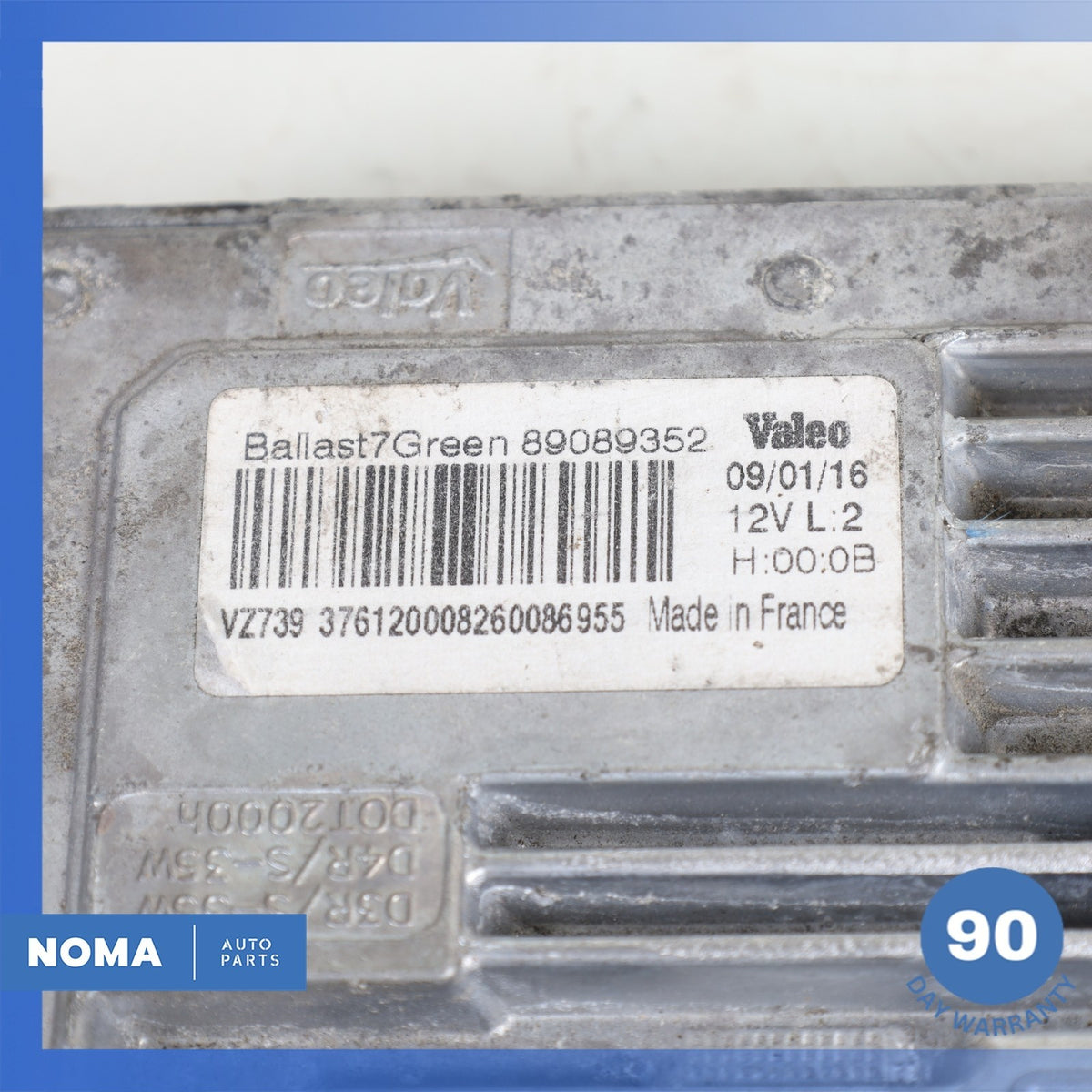 10-21 LR Range Rover L405 LR4 XJ F-Type Xenon Headlight Ballast AH2213C170AA OEM - photo 5