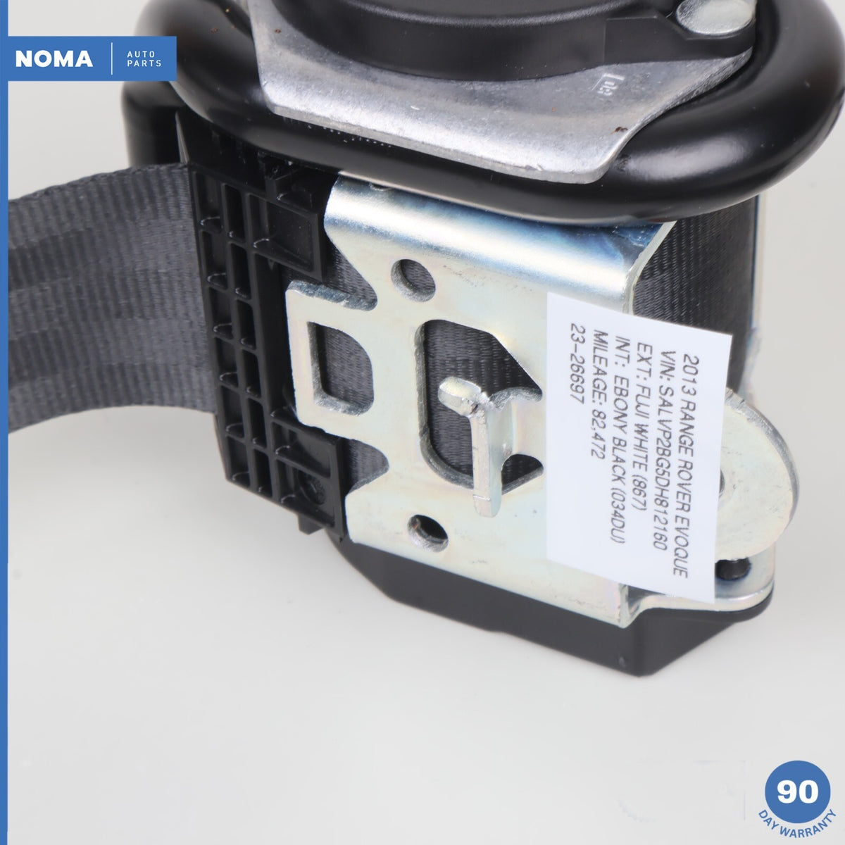 12-19 Range Rover Evoque L538 Front Right Side Seatbelt Retractor PVJ OEM - photo 7