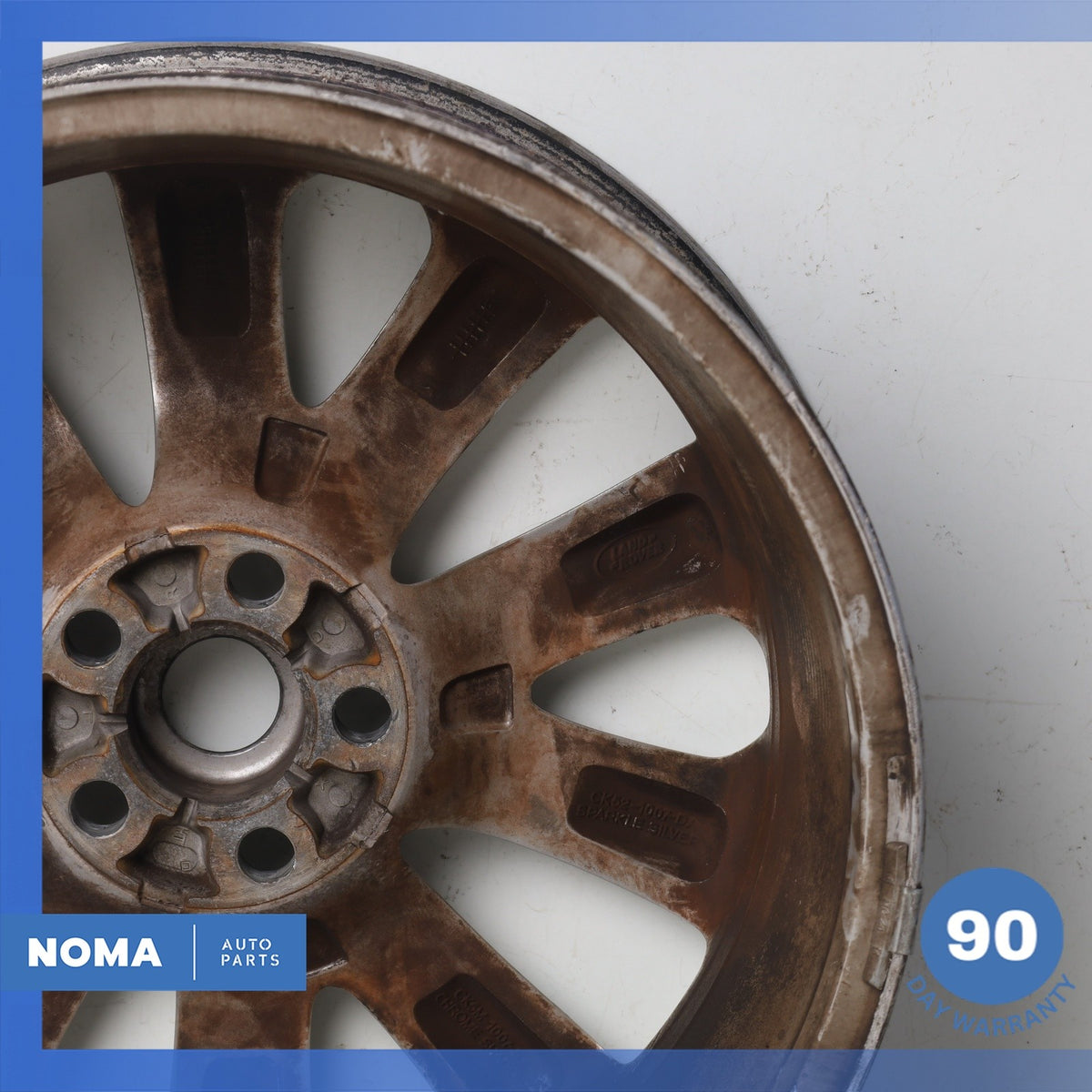13-22 Land Rover Range Rover L405 Aeroviper 8.5 x R20 20" Wheel Rim Silver OEM - photo 10