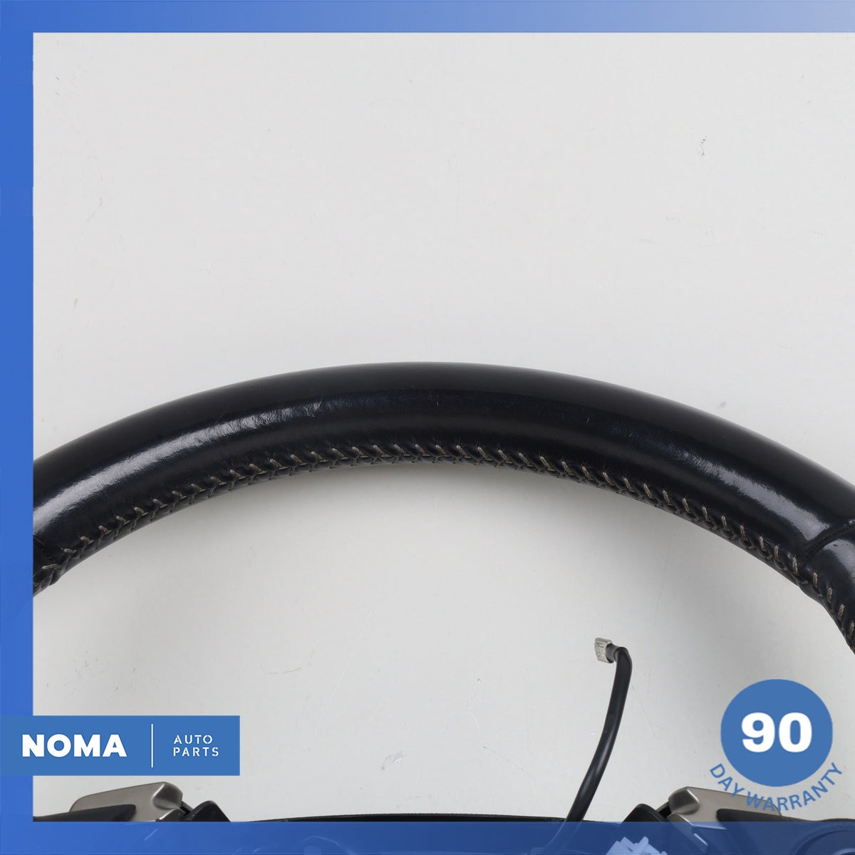 14-17 Lexus ZWA10 CT200h Leather Steering Wheel w/ Switches Black OEM - photo 7
