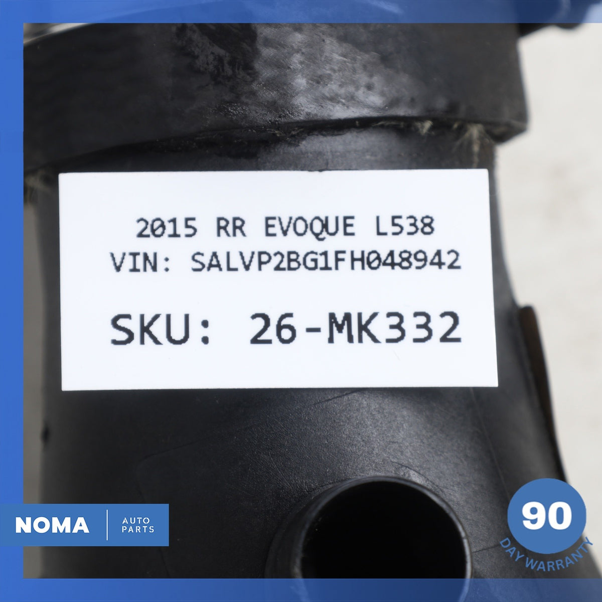 14-17 LR Range Rover Evoque L538 Turbocharger Intercooler Air Inlet Hose Set OEM - photo 20