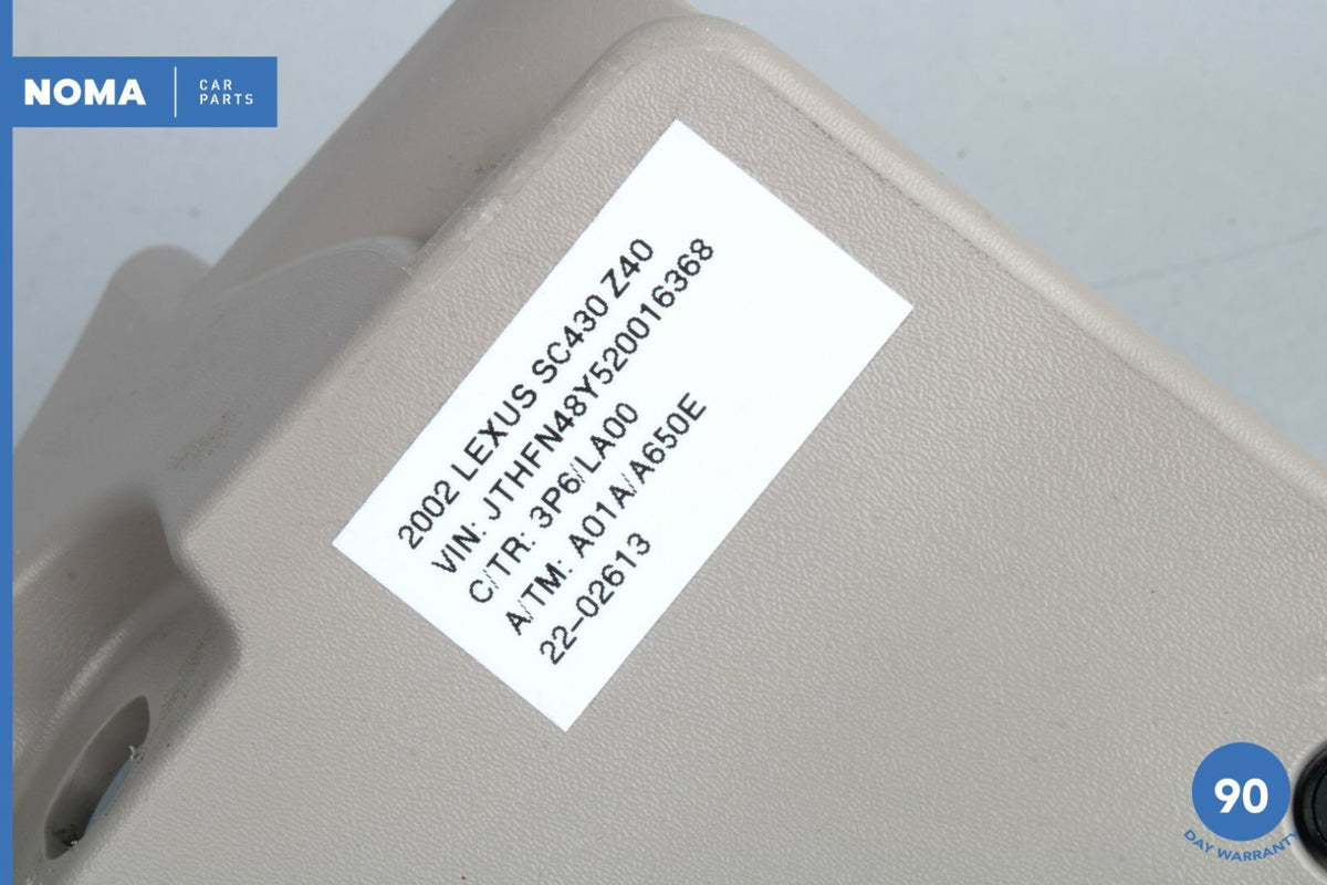 02-10 Lexus SC430 Z40 Right Passenger Side Trunk Storage Catch Mount ECRU OEM - photo 7
