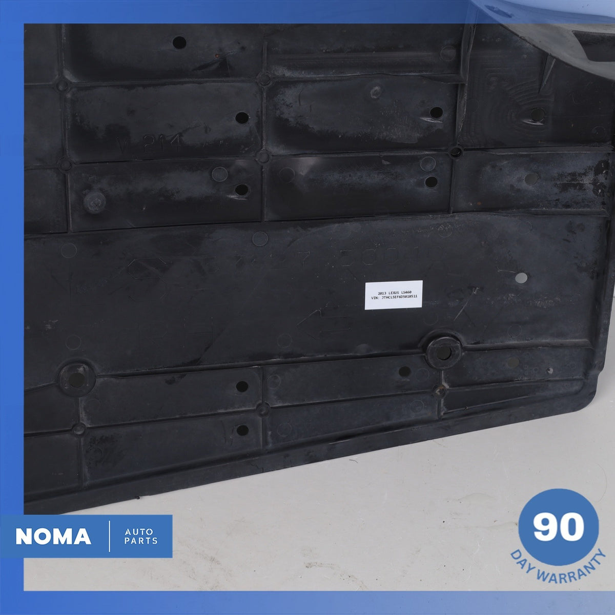 13-17 Lexus USF40 LS460 Rear Right Passenger Side Floor Underbody Shield OEM - photo 14