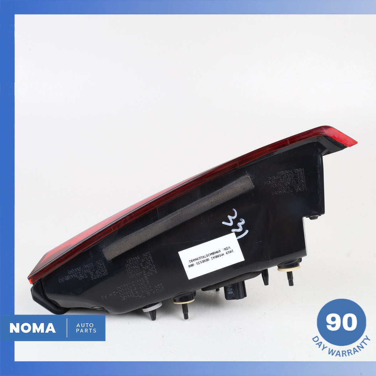 17-20 Genesis DH G80 Rear Right Taillight Tail Light Lamp Inner 92404B1630 OEM - photo 10