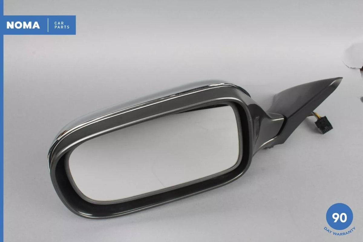 97-06 Jaguar X100 XK8 Left Driver Side Rear View Door Mirror Black Chrome OEM - photo 1