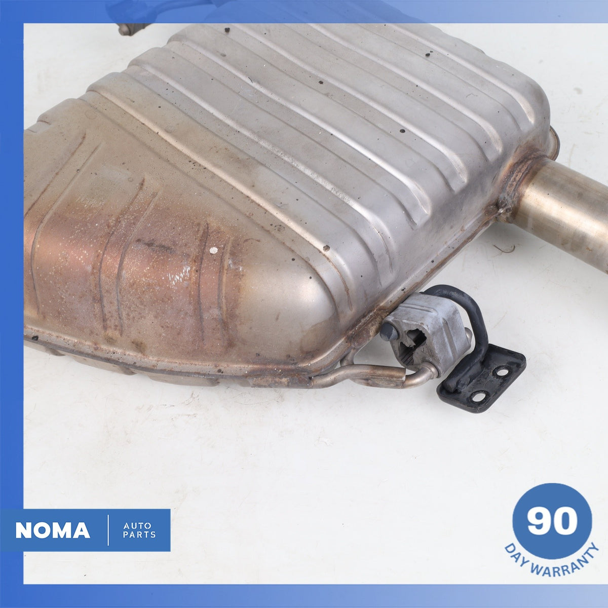 17-20 Jaguar X760 XE 2.0 Rear Left Driver Side Exhaust Silencer Muffler OEM - photo 4