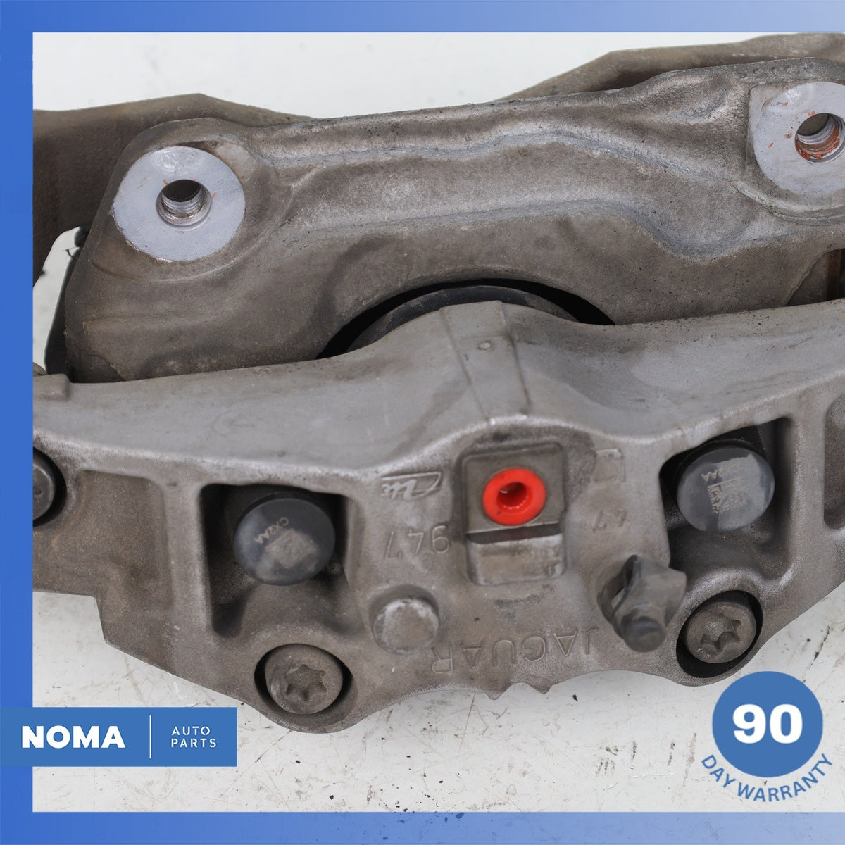 10-15 Jaguar X351 XJ XF XK Front Left & Right Side Brake Caliper Set of 2 OEM - photo 17