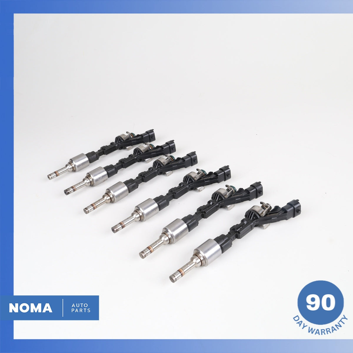 13-21 Jaguar X351 XJ F-Pace XF RR L494  3.0 AJ126S Fuel Injector Set OEM - photo 9