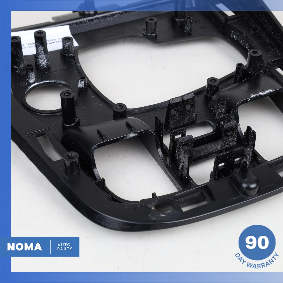 14-24 Jaguar X152 F-Type Center Console Gear Shifter Bezel Piano Black OEM - photo 8