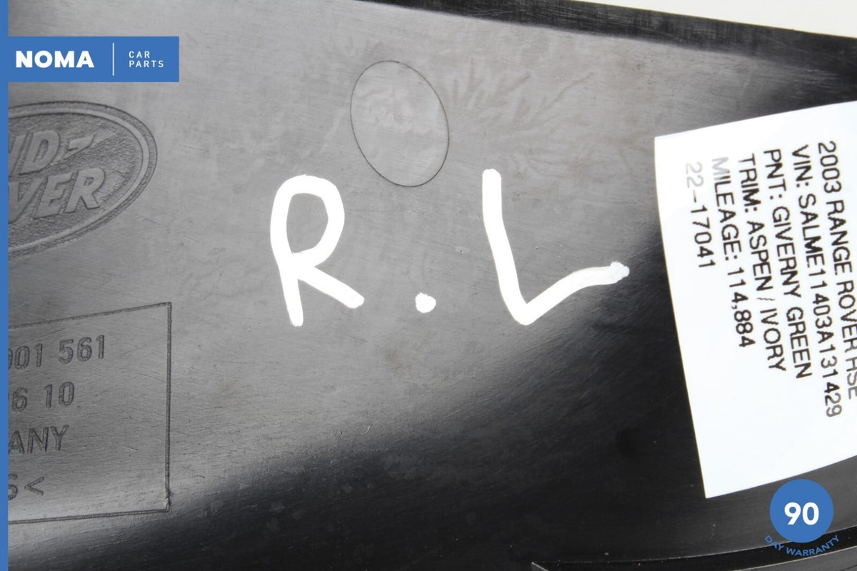 03-12 Land Rover Range Rover L322 Rear Left Driver Side Kick Panel Cover OEM - photo 10