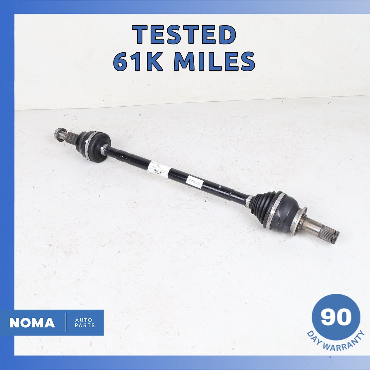 16-23 Jaguar X760 XE Rear Right Passenger Side Axle Shaft GX734K138DB OEM 61k - photo 1