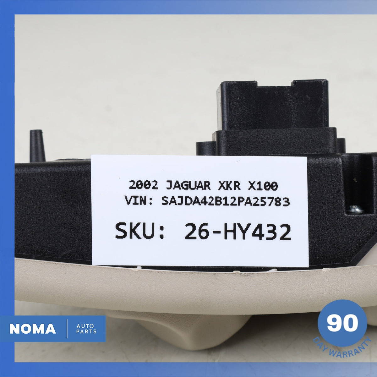 97-06 Jaguar X100 XKR XK8 Left Driver Side Seat Control Switch Beige OEM - photo 11