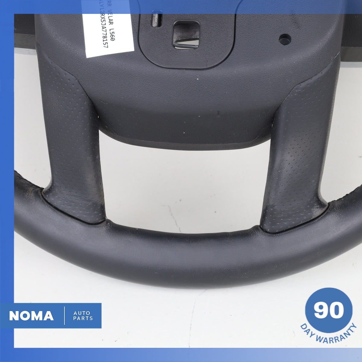 18-20 Range Rover L560 Velar Heated Steering Wheel w/ Paddle Shifters Black OEM - photo 17