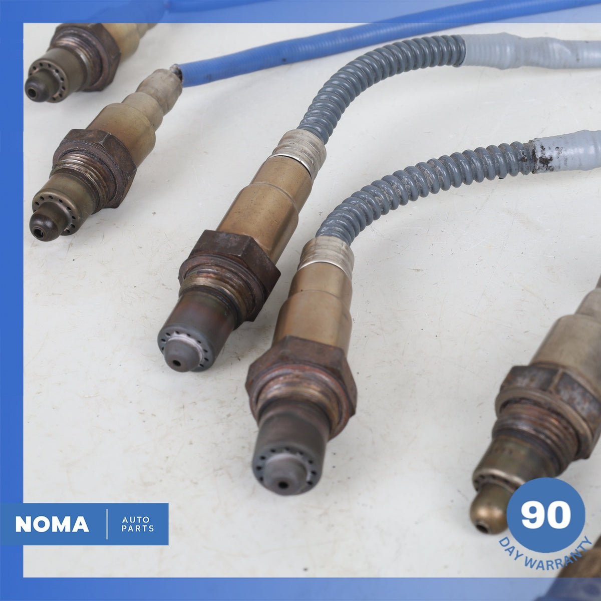 16-18 Jaguar X760 XE 3.0L Upstream Downstream Heated Oxygen Sensor Set of 6 OEM - photo 9