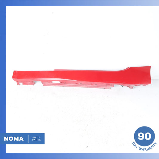09-16 BMW E89 Z4 Left Driver Side Rocker Panel Side Skirt Red OEM - photo 1